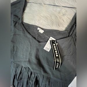 O’Neill Belle Woven Top in Slate: Brand New With Tags 💙 Belle Sleeves